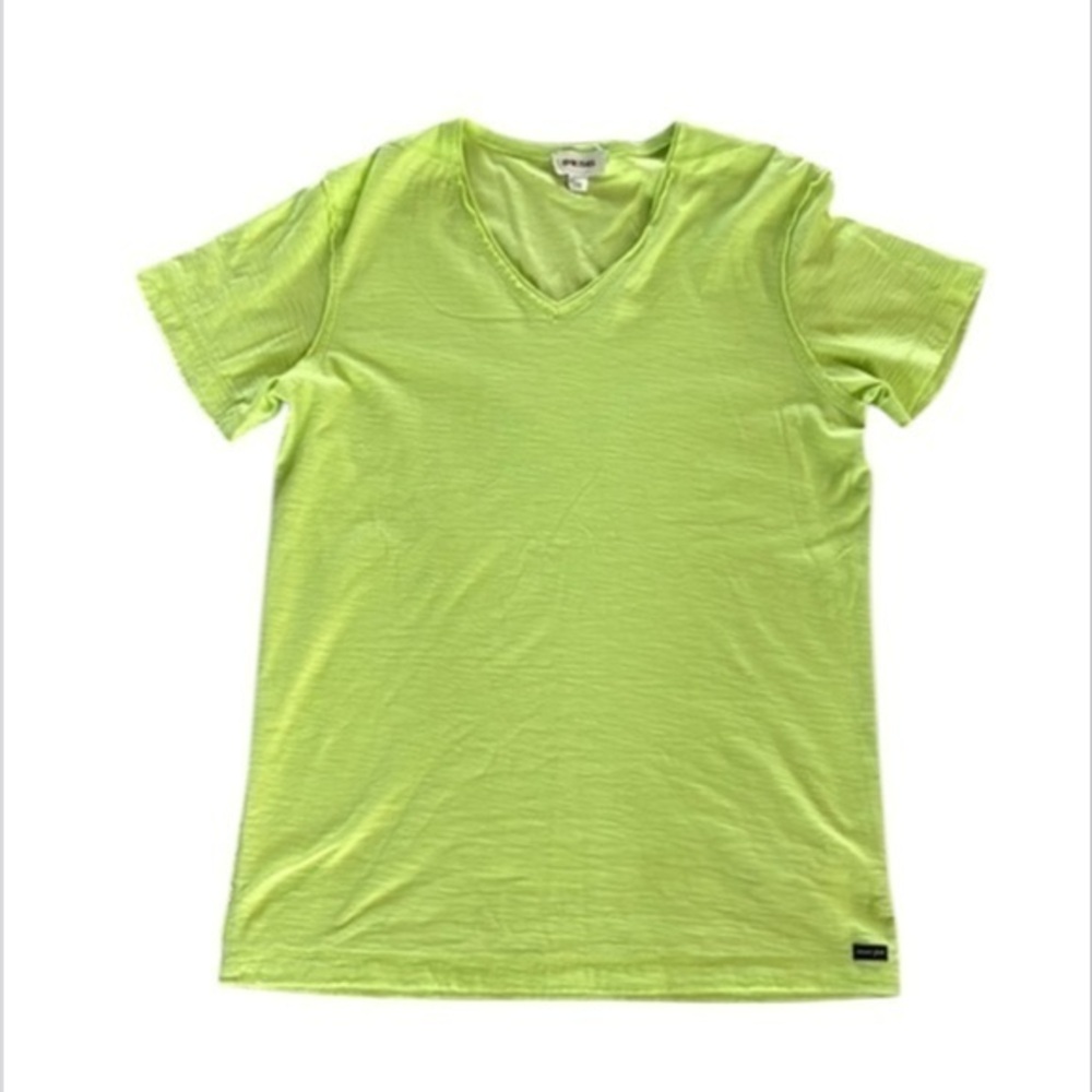 Diesel size small lime green basic tee